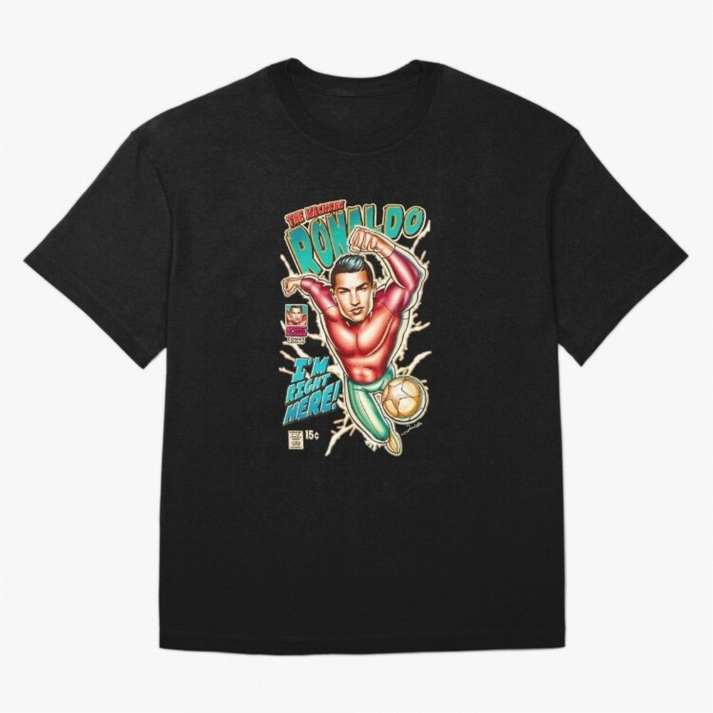 Cristiano Ronaldo CR7 Cristiano Ronaldo Oversized T-Shirt Show Fan Pride Across FIFA World Cup 2026 Group Stage Filled with CR7, France and Portugal Energy, Football Festival Excitement, Trophy Ambitions, Country Rivalries and Star Player Buzz;