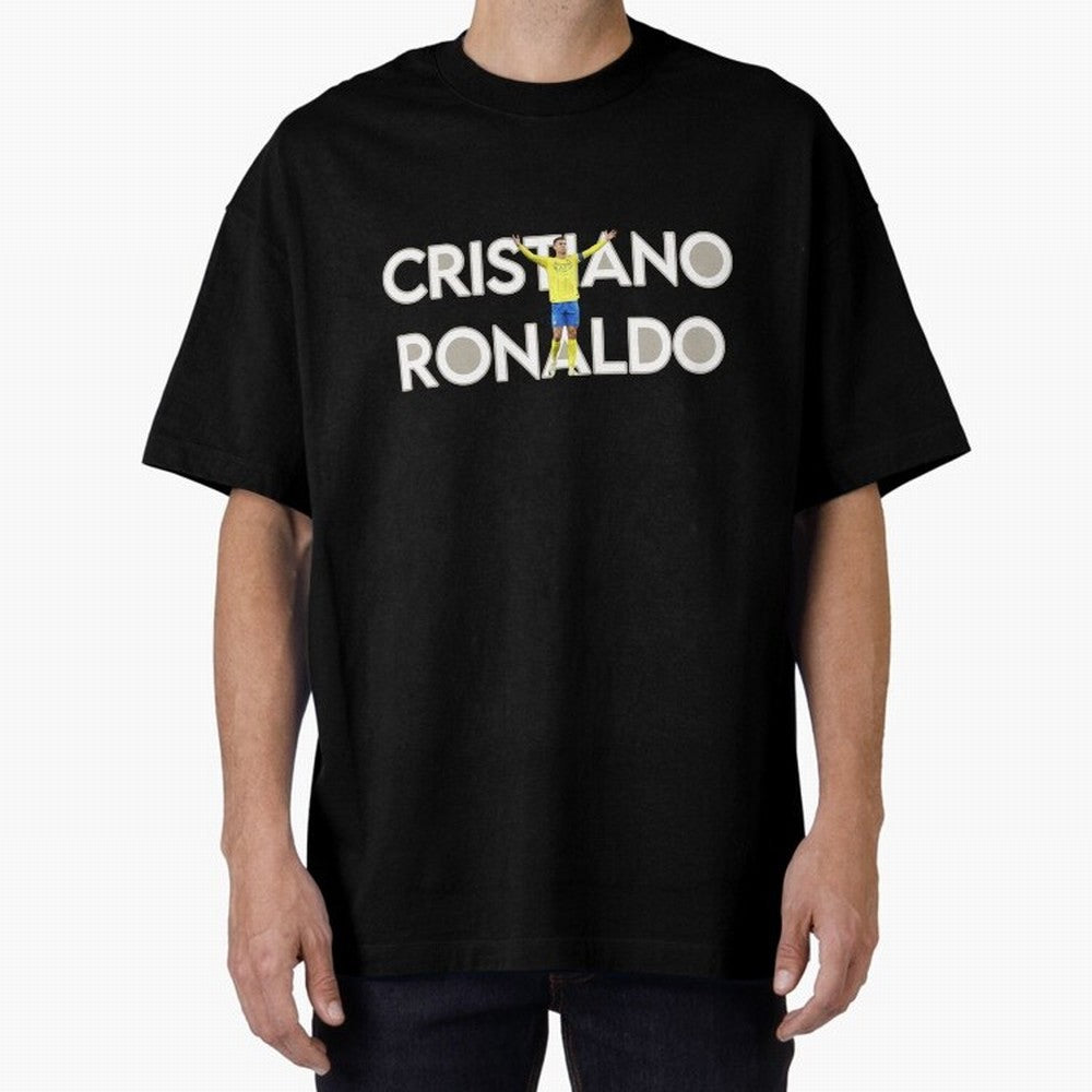 Cristiano Ronaldo Oversized T-Shirt Follow Every Goal of FIFA World Cup 2026 for Fans of Mbappe and Brazil, Bringing Global Supporter Spirit, Legendary Goals, National Colors and Tournament Celebration; Perfect for People Who Love Argentina,