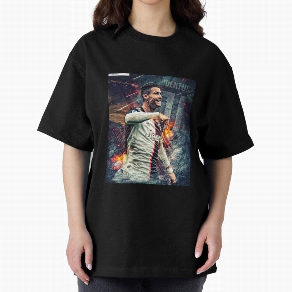 Wallpaper Cristiano Ronaldo Oversized T-Shirt Keep Football History Alive during Match Day Hype around FIFA World Cup 2026 USA Canada Mexico, CR7 and Messi, Spain and Netherlands, Football History, Final Match Energy, Crowd Noise and Once in a