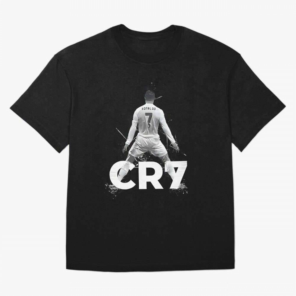 Cr7 Oversized T-Shirt Make Every Kick Count in FIFA World Cup 2026 Spirit, Featuring England and Germany, Mbappe, Worldwide Fan Energy, Dramatic Goals, Stadium Lights and Championship Celebrations; Perfect for People Who Love Argentina, Brazil,