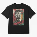 Cristiano Vintage Warned Japanese Poster Oversized T-Shirt Share Match Day Hype around FIFA World Cup 2026 Group Stage, Messi, England, France and Netherlands, Match Day Excitement, Supporter Culture, Golden Goals and Global Football Passion;