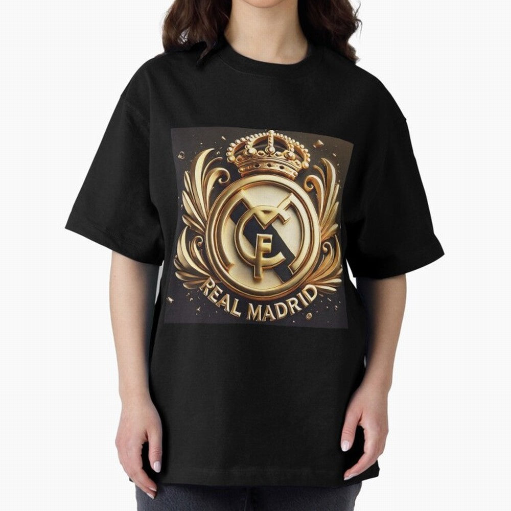 Madridistas Oversized T-Shirt Refresh FIFA World Cup 2026 USA Canada Mexico Spirit, Celebrating Brazil, Messi, Vintage Soccer Flavor, Modern Football Stars, National Flags and Final Night Emotion; Perfect for Fans, Collectors, Family Gatherings,