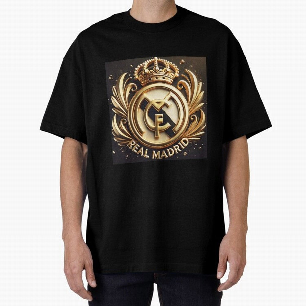 Madridistas Oversized T-Shirt Refresh FIFA World Cup 2026 USA Canada Mexico Spirit, Celebrating Brazil, Messi, Vintage Soccer Flavor, Modern Football Stars, National Flags and Final Night Emotion; Perfect for Fans, Collectors, Family Gatherings,