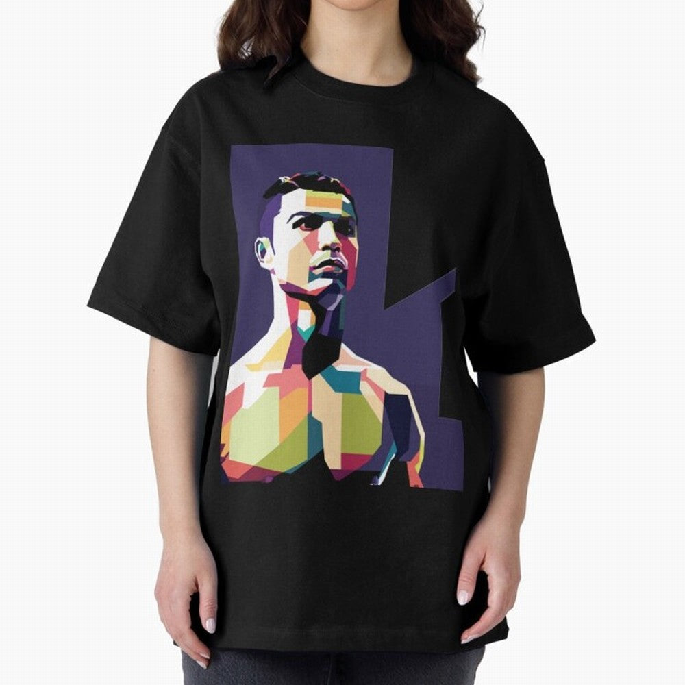 Ronaldo Cristiano Ronaldo Oversized T-Shirt Join the Global Buzz around the FIFA World Cup 2026 Group Stage Journey through CR7 Highlights, Spain Pride, Stadium Chants, National Pride, Trophy Dreams and Unforgettable Football Memories; Ideal for