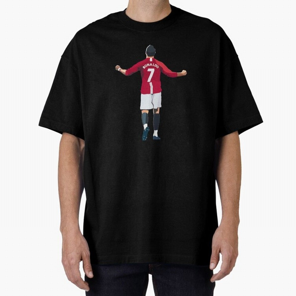 Legend Cristiano Ronaldo Oversized T-Shirt Show Your Tournament Heart for FIFA World Cup 2026 Group Stage Spirit, Capturing Brazil, Portugal and Argentina, CR7, Tournament Hype, Historic Matchups, Family Viewing Parties and Global Sports Pride;