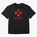 Madeira flames Oversized T-Shirt Feel the Heartbeat of FIFA World Cup 2026 USA Canada Mexico Highlighting CR7, England, France and Netherlands Energy, Championship Spirit, Famous Goals, Roaring Crowds and International Football Unity; Perfect for