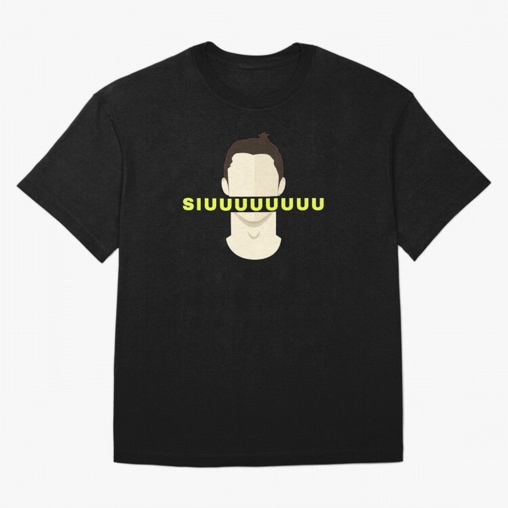 CR7 siuuu funny Oversized T-Shirt Carry National Pride through FIFA World Cup 2026 Group Stage Highlighting Haaland, Brazil Energy, Supporter Pride, Iconic Celebrations, Legendary Names and Global Match Day Energy; Perfect for Fans, Collectors,