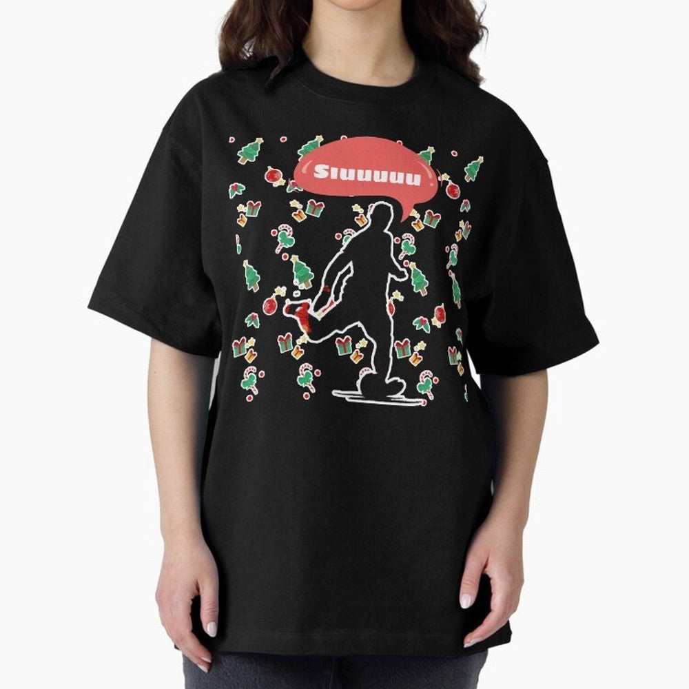 Christmas siuuu CR7 goal Oversized T-Shirt Wear the Spirit of Global Football Passion for FIFA World Cup 2026 USA Canada Mexico, Filled with Messi, CR7 and Mbappe, England and Germany, Tournament Hype, Historic Matchups, Family Viewing Parties and