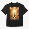 Celebration of Champions Art Poster Oversized T-Shirt Cheer for FIFA World Cup 2026 Filled with Mbappe and Neymar, Argentina, France and Brazil Energy, Match Day Excitement, Supporter Culture, Golden Goals and Global Football Passion; Perfect for