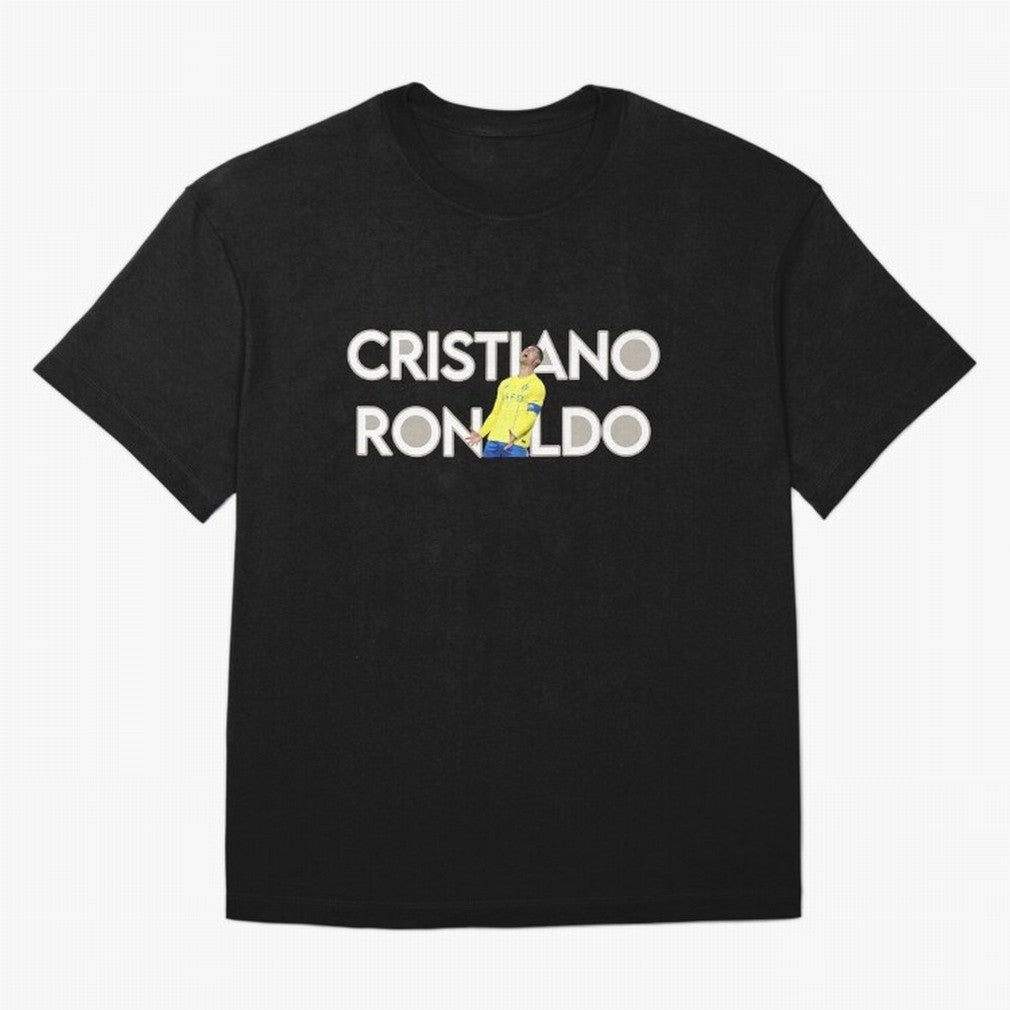 Cristiano Ronaldo Oversized T-Shirt Honor Champions and Dreams in FIFA World Cup 2026 for Fans of Messi and Brazil, Bringing Retro Football Energy, Iconic Rivalries, Trophy Chase Drama and Stadium Atmosphere; Made for Die Hard Supporters, Soccer