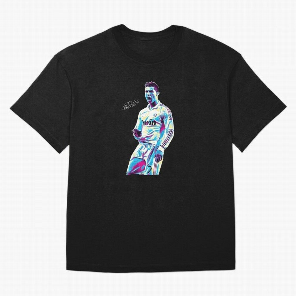 Cristiano Ronaldo Oversized T-Shirt Fuel the Hype around FIFA World Cup 2026 for Fans of Cristiano Ronaldo, Haaland and CR7 and Germany, Bringing Championship Spirit, Famous Goals, Roaring Crowds and International Football Unity; Created for Match