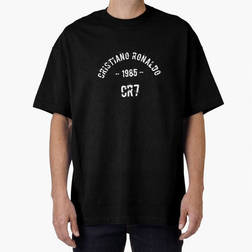 Cristiano Ronaldo CR7 Oversized T-Shirt Upgrade Match Day Hype around FIFA World Cup 2026 Group Stage, Haaland, England, Retro Football Energy, Iconic Rivalries, Trophy Chase Drama and Stadium Atmosphere; Built for Supporters Chasing Trophy Dreams,