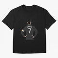 Siuuu CR7 funny Oversized T-Shirt Represent Fans Who Live for the FIFA World Cup 2026 USA Canada Mexico Journey through Mbappe Highlights, Netherlands Pride, Stadium Memories, Football Loyalty, International Chants and Championship Tradition; Ideal