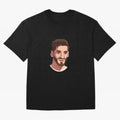 Cristiano Ronaldo Vetor Art Graphics Design Oversized T-Shirt Make Every Match About Match Day Hype around FIFA World Cup 2026, CR7 and Messi, England and Germany, Match Day Excitement, Supporter Culture, Golden Goals and Global Football Passion;