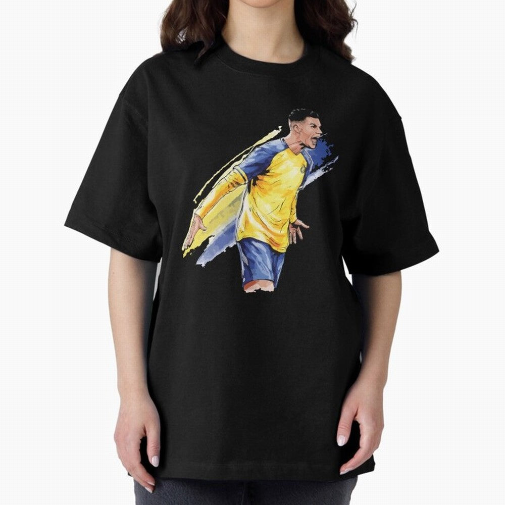 Ronaldo Al-Nassr 2022 Oversized T-Shirt Discover FIFA World Cup 2026 USA Canada Mexico Connected to Haaland, England Energy, Champion Mindset, Group Stage Buzz, Knockout Tension and Passionate Fan Culture; Made for Collectors Who Enjoy Iconic