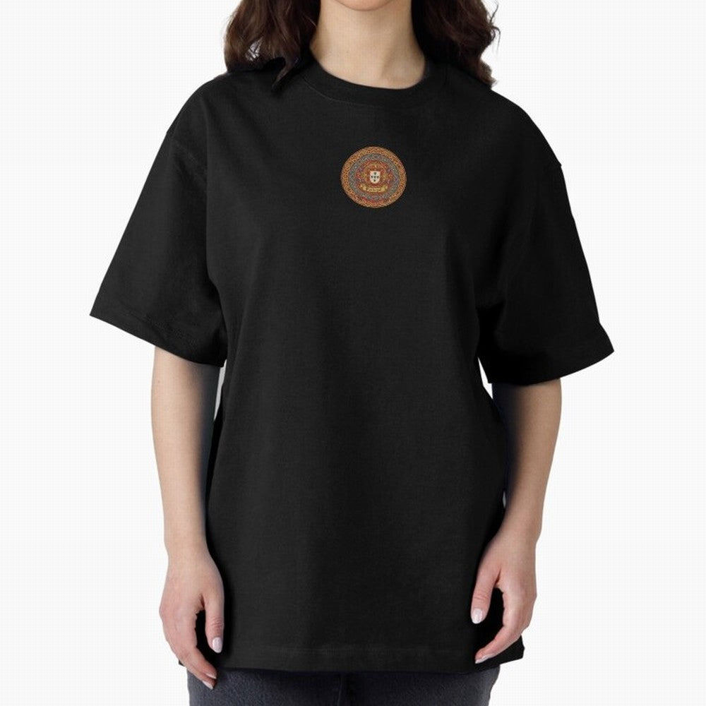Portugal ¡ª The Navigators¡¯ Crimson Cross Oversized T-Shirt Support the Legends of FIFA World Cup 2026 USA Canada Mexico Made for Mbappe, Spain and Netherlands Energy, Vintage Soccer Flavor, Modern Football Stars, National Flags and Final Night