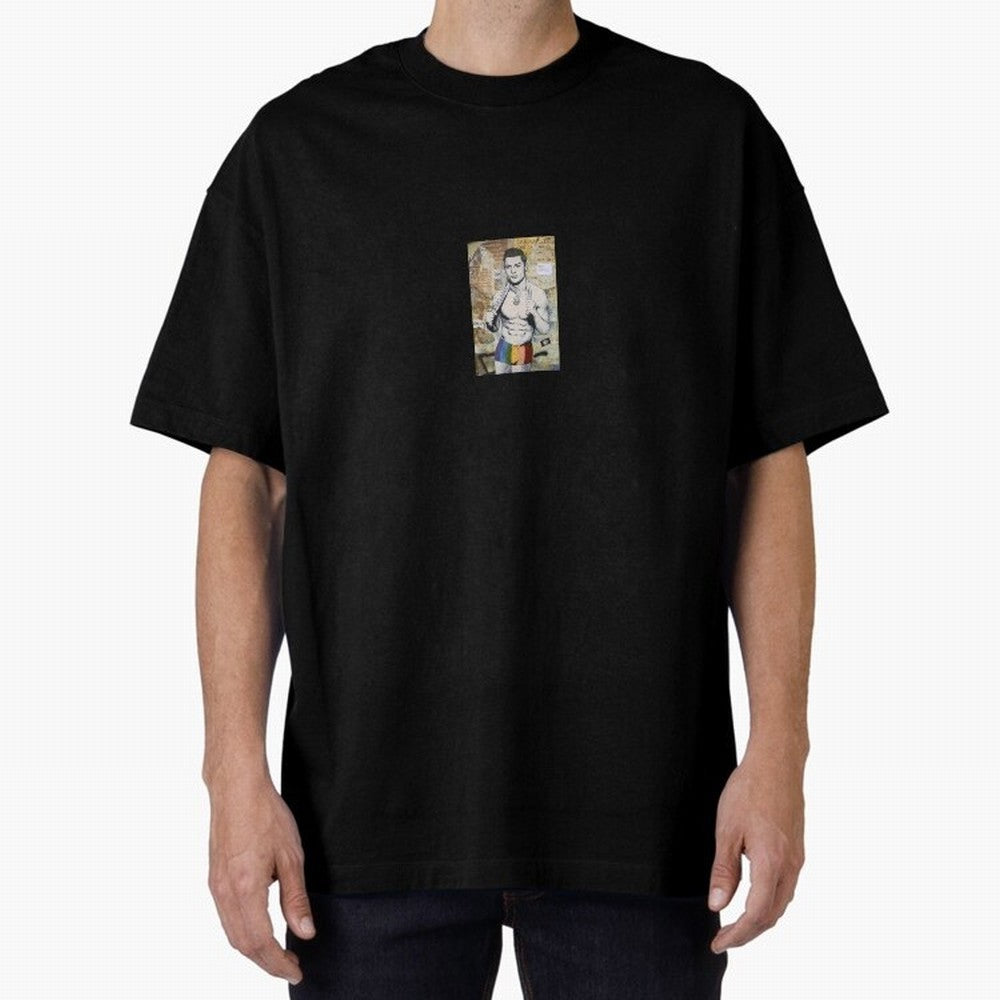 Cristiano Ronaldo LGBT graffiti Oversized T-Shirt Bring World Football Passion into Match Day Hype around FIFA World Cup 2026, Cristiano Ronaldo, Spain and Netherlands, Championship Spirit, Famous Goals, Roaring Crowds and International Football