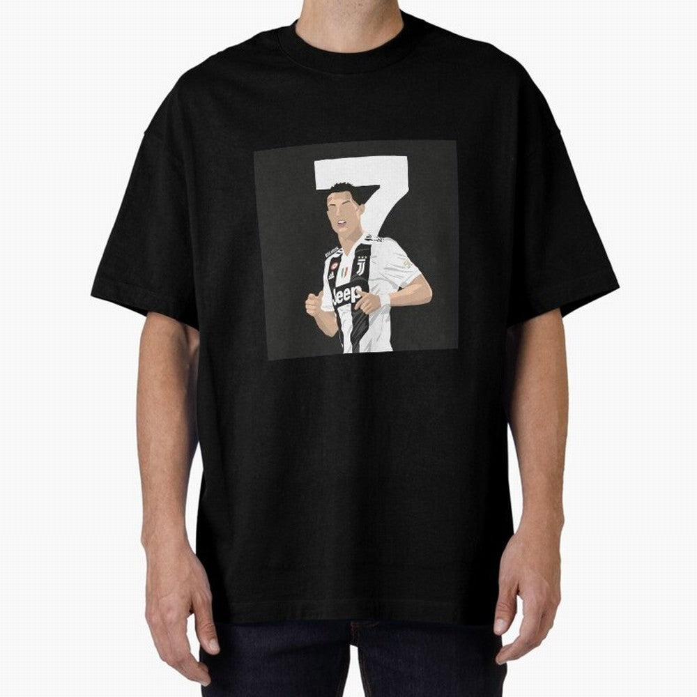 Cristiano Ronaldo Oversized T-Shirt Upgrade Global Football Passion for FIFA World Cup 2026 USA Canada Mexico, Highlighting Cristiano Ronaldo, Haaland and CR7, Argentina, France and Brazil, Football Festival Excitement, Trophy Ambitions, Country