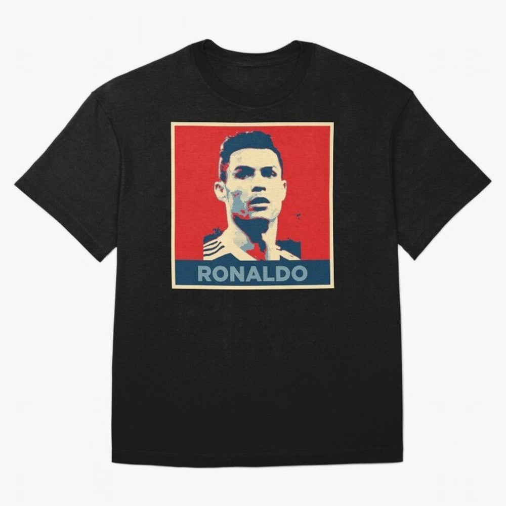 Cristiano Ronaldo Obama Style Oversized T-Shirt Relive Legendary Nights from FIFA World Cup 2026 Group Stage Connected to Messi and Cristiano Ronaldo, Netherlands Energy, Vintage Soccer Flavor, Modern Football Stars, National Flags and Final Night