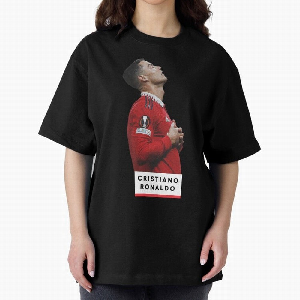 New Celebration Ronaldo Oversized T-Shirt Remember the FIFA World Cup 2026 USA Canada Mexico Journey through Messi, Neymar and Mbappe Highlights, Argentina, France and Brazil Pride, Supporter Pride, Iconic Celebrations, Legendary Names and Global