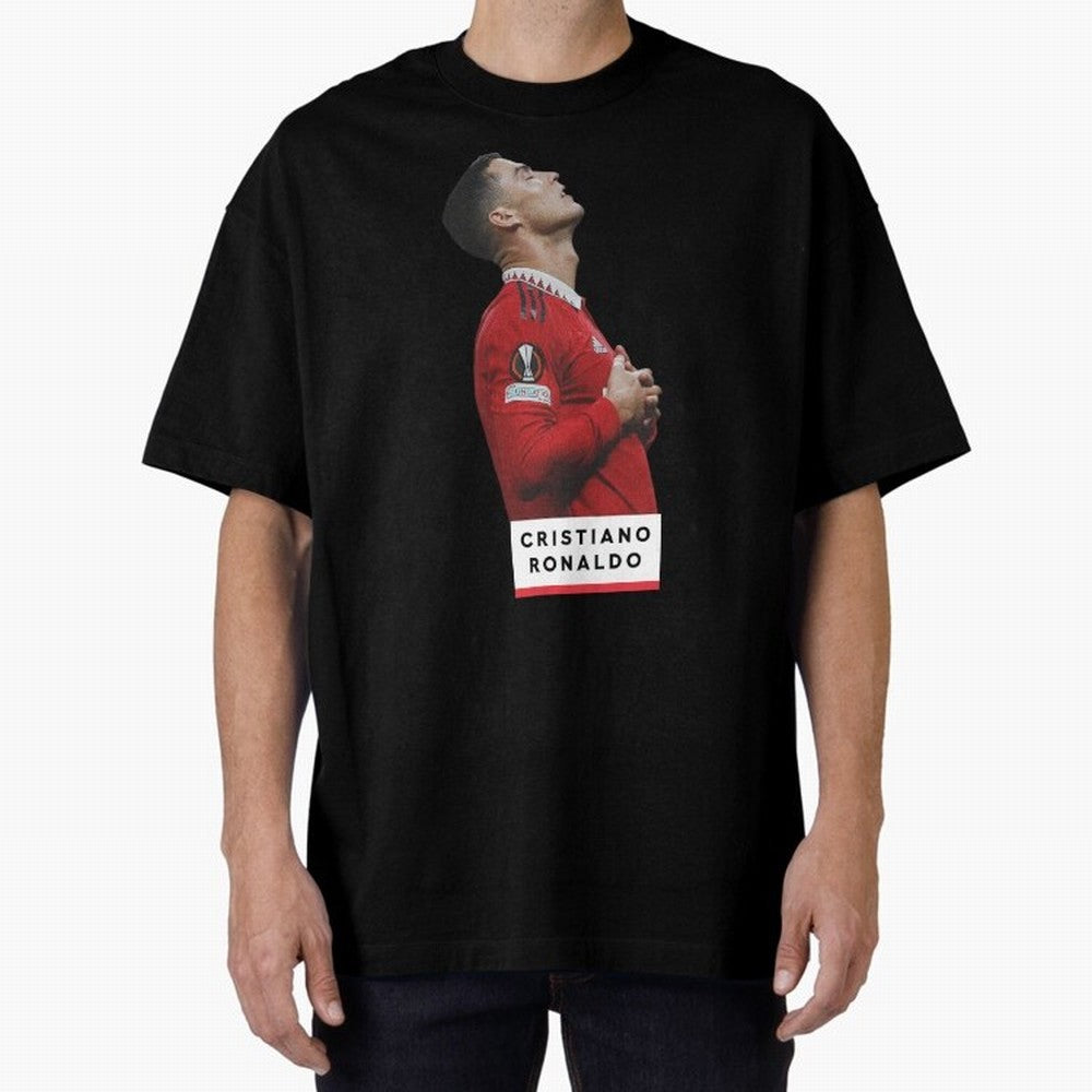 New Celebration Ronaldo Oversized T-Shirt Remember the FIFA World Cup 2026 USA Canada Mexico Journey through Messi, Neymar and Mbappe Highlights, Argentina, France and Brazil Pride, Supporter Pride, Iconic Celebrations, Legendary Names and Global