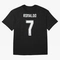 CR7, Cristiano Ronaldo, Cristiano, Ronaldo, oro, portugal, 7, number, dorsal Oversized T-Shirt Celebrate the Road through Match Day Hype around FIFA World Cup 2026 USA Canada Mexico, Cristiano Ronaldo, Germany, Tournament Hype, Historic Matchups,
