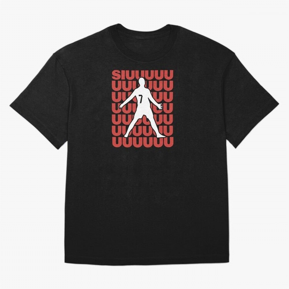 SIUUUUUU! Ronaldo Oversized T-Shirt Celebrate Rivalries and Pride in FIFA World Cup 2026 Group Stage for Fans of Haaland and Mbappe and Spain and Netherlands, Bringing Goal Celebration Energy, Supporter Heritage, Football Icons and Worldwide