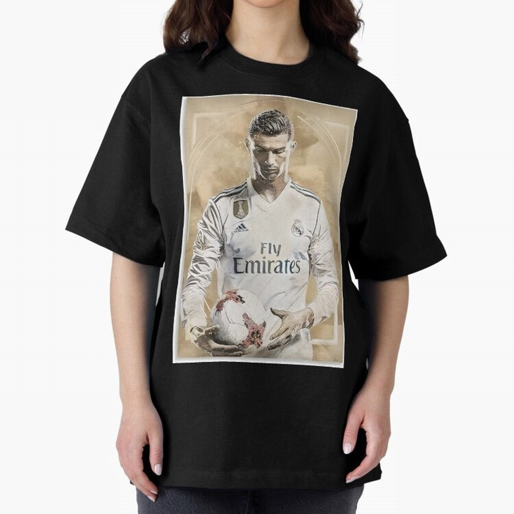 Cr7 Oversized T-Shirt Keep the Legacy of FIFA World Cup 2026 Group Stage for Fans of CR7 and Messi and Brazil, Bringing Tournament Hype, Historic Matchups, Family Viewing Parties and Global Sports Pride; Perfect for Supporters Who Want Bold