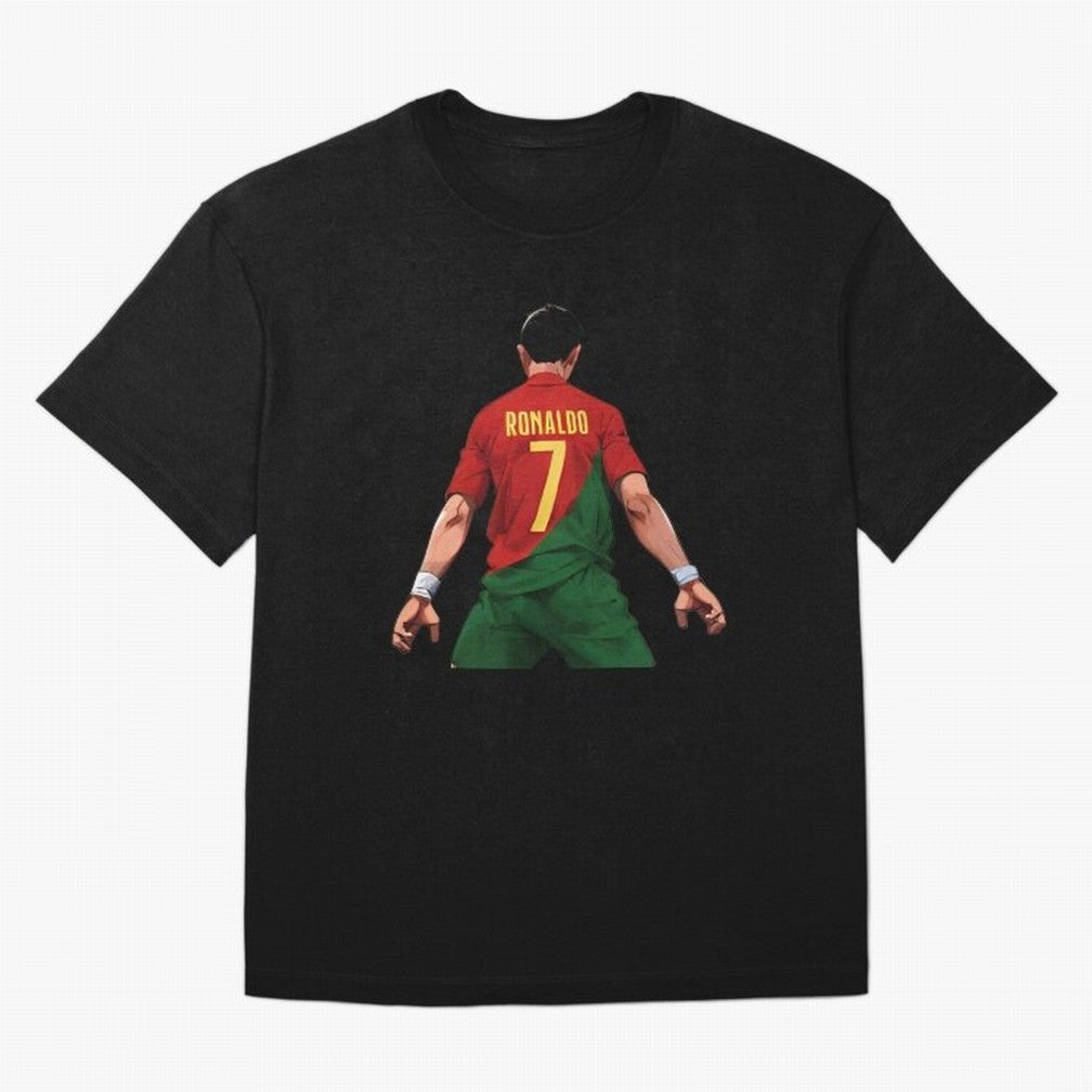 Cristiano Ronaldo Oversized T-Shirt Keep Football History Alive during the FIFA World Cup 2026 USA Canada Mexico Journey through CR7 and Messi Highlights, Argentina and Brazil Pride, Worldwide Fan Energy, Dramatic Goals, Stadium Lights and
