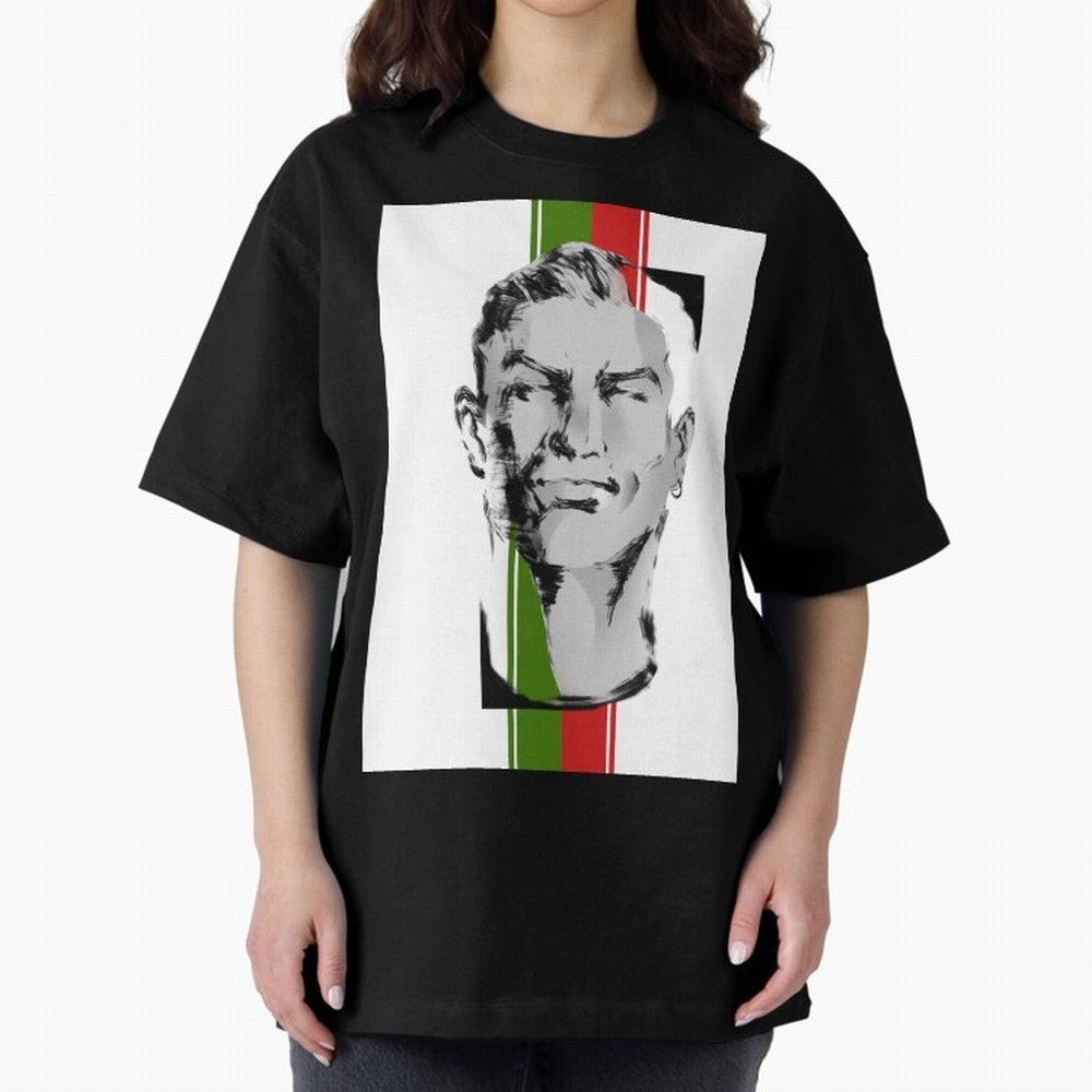 Cristiano Oversized T-Shirt Keep Football History Alive during Match Day Hype around FIFA World Cup 2026, Haaland, Argentina, Tournament Hype, Historic Matchups, Family Viewing Parties and Global Sports Pride; Ideal for Passionate Fans Who Love