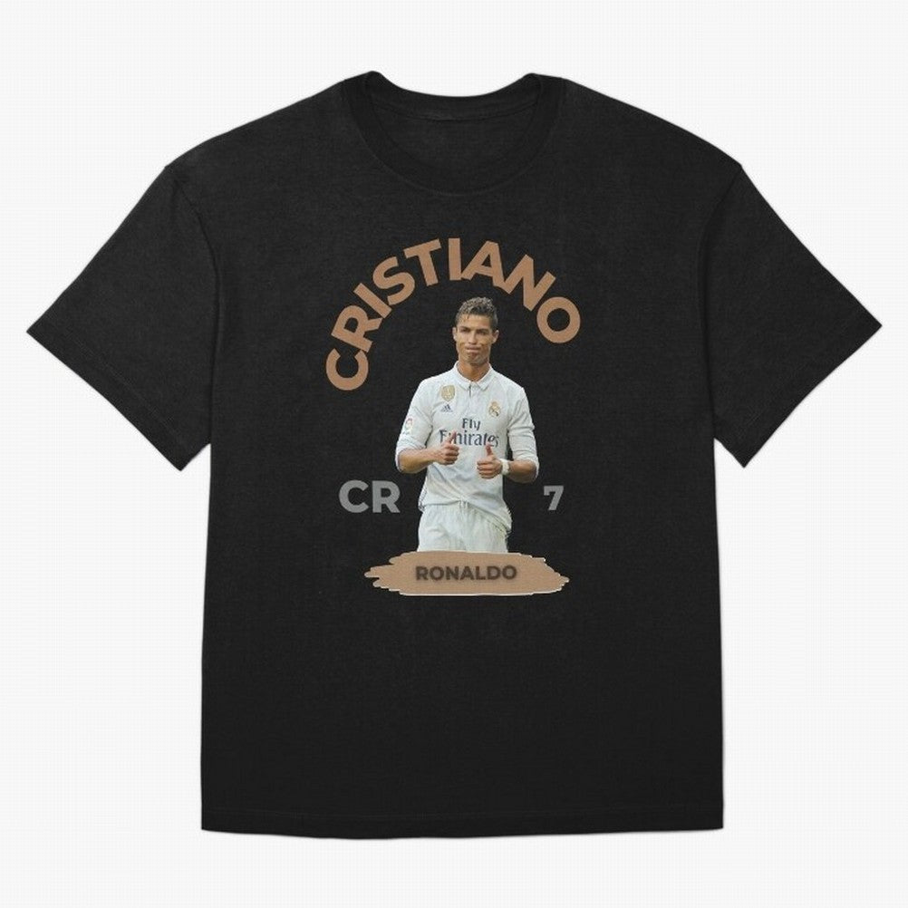 Essential Cristiano Ronaldo Siuuu Oversized T-Shirt Experience the Global Stage of FIFA World Cup 2026 Group Stage for Fans of Messi, Neymar and Mbappe and England, France and Netherlands, Bringing Stadium Memories, Football Loyalty, International