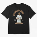 Essential Cristiano Ronaldo Siuuu Oversized T-Shirt Experience the Global Stage of FIFA World Cup 2026 Group Stage for Fans of Messi, Neymar and Mbappe and England, France and Netherlands, Bringing Stadium Memories, Football Loyalty, International