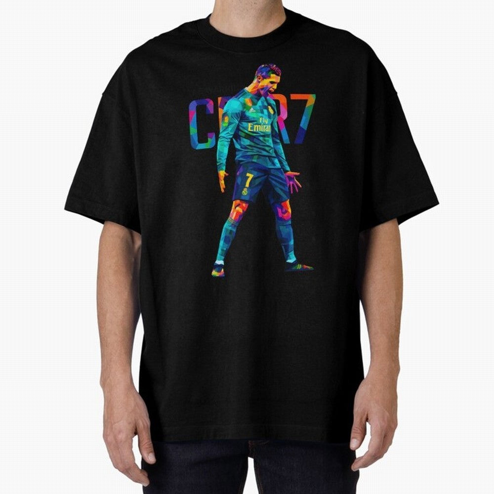 Ronaldo Cr7 Wpap Art Oversized T-Shirt Bring Stadium Energy to FIFA World Cup 2026 Group Stage Spirit, with England and Germany, Cristiano Ronaldo, Haaland and CR7, Classic Soccer Heritage, Championship Pressure, Fan Loyalty and International