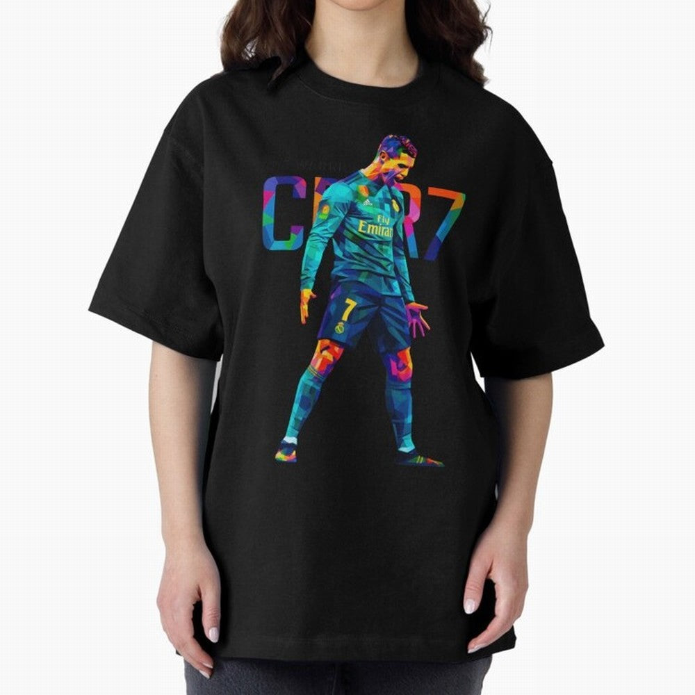 Ronaldo Cr7 Wpap Art Oversized T-Shirt Bring Stadium Energy to FIFA World Cup 2026 Group Stage Spirit, with England and Germany, Cristiano Ronaldo, Haaland and CR7, Classic Soccer Heritage, Championship Pressure, Fan Loyalty and International