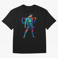 Ronaldo Cr7 Wpap Art Oversized T-Shirt Bring Stadium Energy to FIFA World Cup 2026 Group Stage Spirit, with England and Germany, Cristiano Ronaldo, Haaland and CR7, Classic Soccer Heritage, Championship Pressure, Fan Loyalty and International