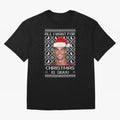 Cristiano Ronaldo Siuuu Christmas Oversized T-Shirt Show Your Love for Global Football Passion for FIFA World Cup 2026 Group Stage, Made for Cristiano Ronaldo, France and Portugal, Soccer Culture, Superstar Moments, National Team Dreams and