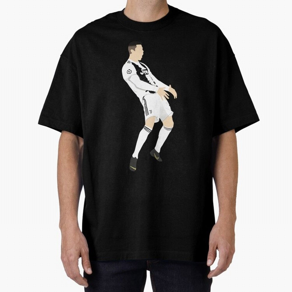 Cristiano Ronaldo Vs Atltico Oversized T-Shirt Bring Global Tournament Vibes to Match Day Hype around FIFA World Cup 2026 USA Canada Mexico, Messi, CR7 and Mbappe, Argentina, Football Festival Excitement, Trophy Ambitions, Country Rivalries and