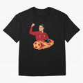 Cristiano Ronaldo drawing Oversized T-Shirt Celebrate Global Passion for Match Day Hype around FIFA World Cup 2026 Group Stage, CR7 and Messi, Spain and Netherlands, Fan Favorite Moments, National Team Passion, Big Match Drama and Soccer History;