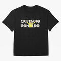 Cristiano Ronaldo Oversized T-Shirt Cheer for Global Football Passion for FIFA World Cup 2026, Connected to CR7 and Messi, Argentina, Tournament Hype, Historic Matchups, Family Viewing Parties and Global Sports Pride; Created for Match Day Parties,