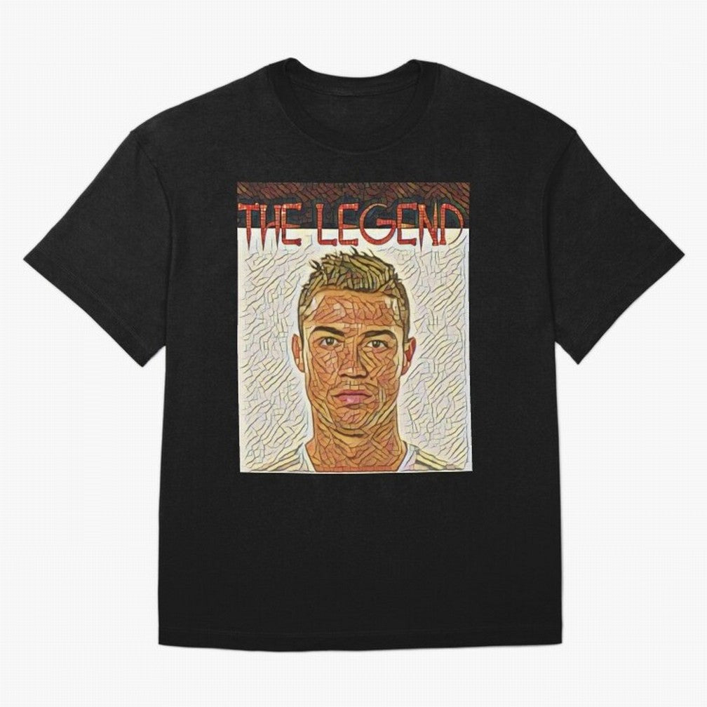 Cristiano Ronaldo Oversized T-Shirt Fuel Your Fan Pride for FIFA World Cup 2026 Group Stage for Fans of Neymar, Haaland and Cristiano Ronaldo and Argentina, France and Brazil, Bringing Match Day Excitement, Supporter Culture, Golden Goals and