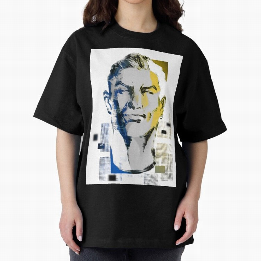 CR7 Oversized T-Shirt Bring International Match Energy to FIFA World Cup 2026 Highlighting Messi and Cristiano Ronaldo, Brazil Energy, Soccer Culture, Superstar Moments, National Team Dreams and Competitive Fire; Great for Watch Parties, Sports