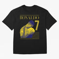 Cristiano Ronaldo Its Yellow Oversized T-Shirt Bring Champion Energy into the FIFA World Cup 2026 Journey through Messi Highlights, England and Germany Pride, Retro Football Energy, Iconic Rivalries, Trophy Chase Drama and Stadium Atmosphere; Ideal