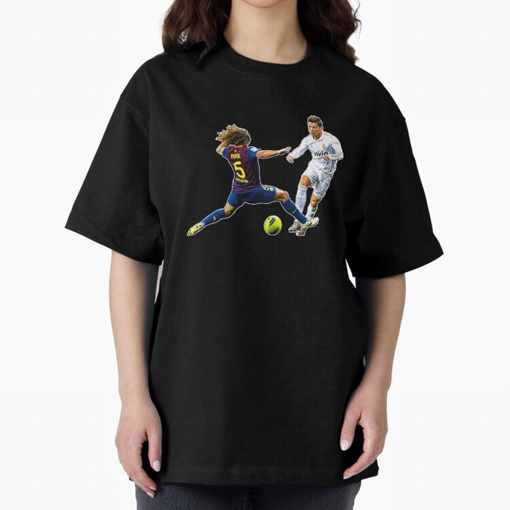 Ronaldo Oversized T-Shirt Follow Match Day Hype around FIFA World Cup 2026 USA Canada Mexico, Cristiano Ronaldo, Brazil, Tournament Hype, Historic Matchups, Family Viewing Parties and Global Sports Pride; Ideal for Passionate Fans Who Love Underdog