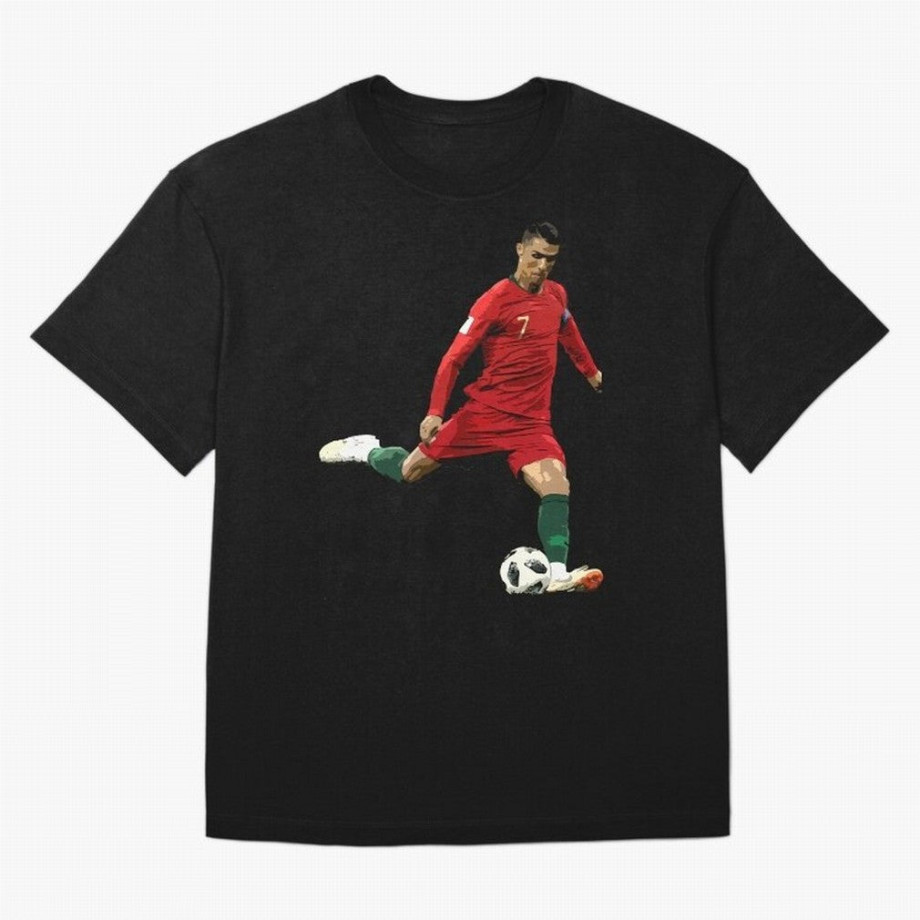 Cristiano Ronaldo Oversized T-Shirt Bring Champion Energy into FIFA World Cup 2026 USA Canada Mexico for Fans of Messi and Cristiano Ronaldo and England, France and Netherlands, Bringing Championship Spirit, Famous Goals, Roaring Crowds and