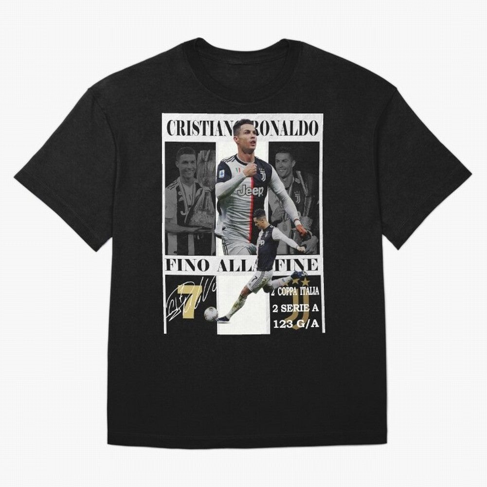 Cristiano Ronaldo Juventus Poster - Iconic CR7 Turin Fan Art Print Oversized T-Shirt Follow FIFA World Cup 2026 Group Stage Celebrating Haaland and Mbappe, England and Germany Energy, Retro Football Energy, Iconic Rivalries, Trophy Chase Drama and