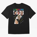 LEGENDS OF FOOTBALL Oversized T-Shirt Show Your Love for FIFA World Cup 2026 Group Stage Driven by Cristiano Ronaldo, Haaland and CR7, England Energy, Vintage Soccer Flavor, Modern Football Stars, National Flags and Final Night Emotion; Great for