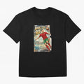 Built For 90 ¨C Vintage Football Streetwear Poster Oversized T-Shirt Carry the Dream of FIFA World Cup 2026 Group Stage for Fans of Messi and England, Bringing Retro Football Energy, Iconic Rivalries, Trophy Chase Drama and Stadium Atmosphere;