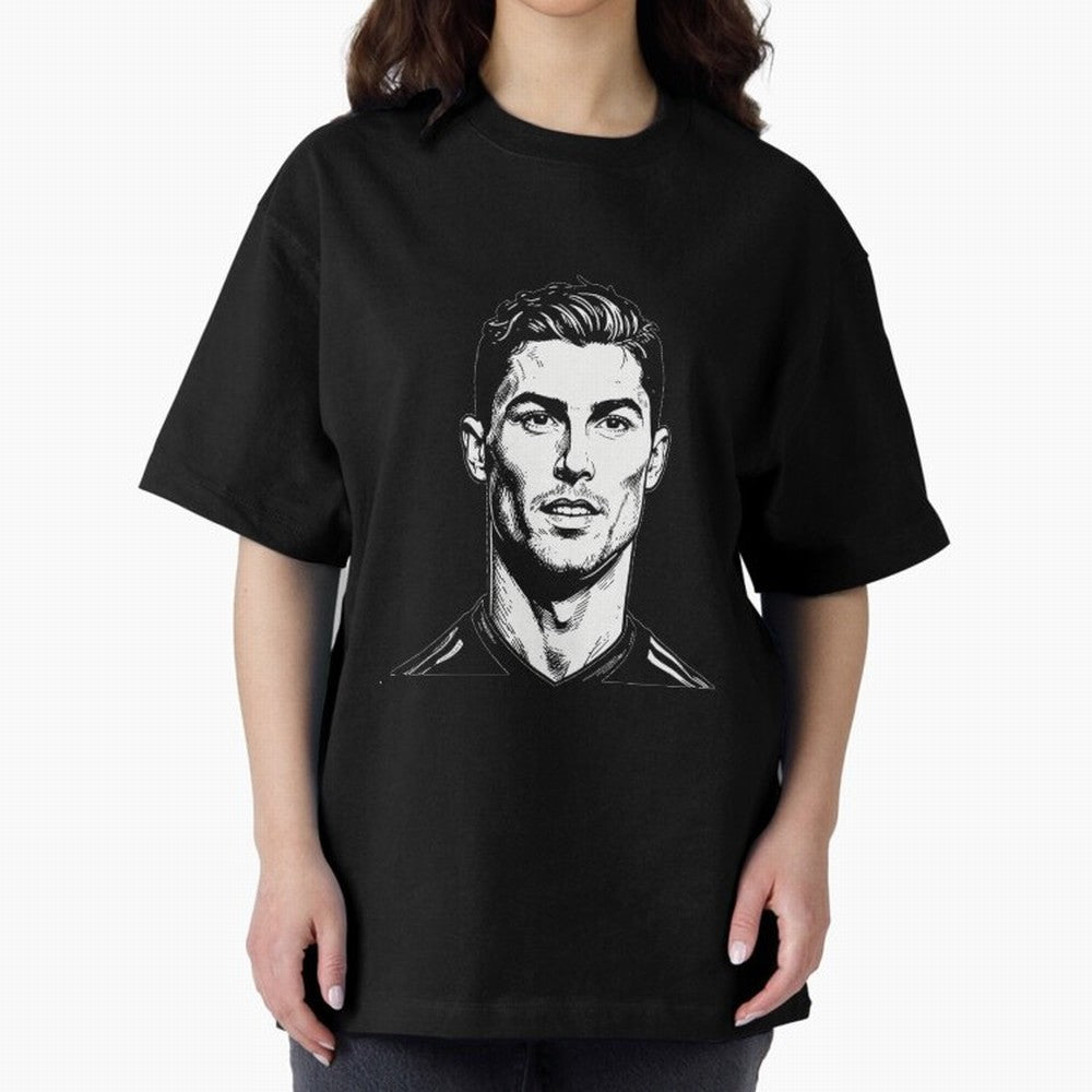 Cristiano Ronaldo Oversized T-Shirt Make Every Match About the FIFA World Cup 2026 Group Stage Journey through Messi, CR7 and Mbappe Highlights, Portugal Pride, Supporter Pride, Iconic Celebrations, Legendary Names and Global Match Day Energy;