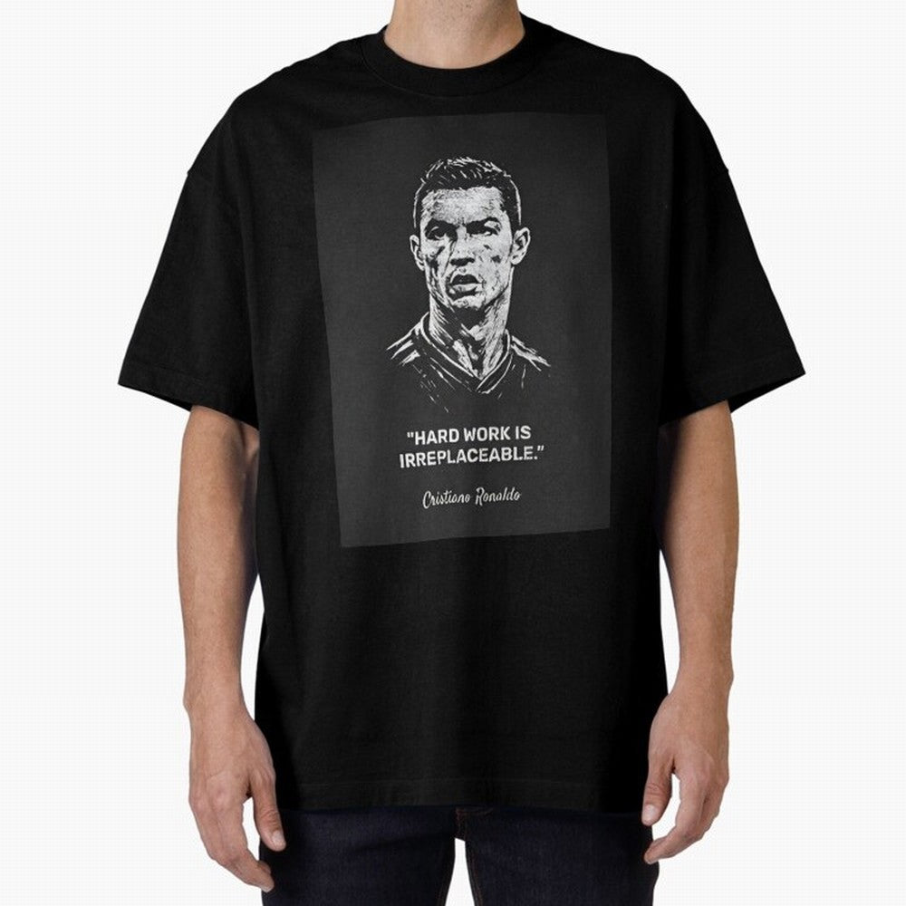 Cristiano Ronaldo Oversized T-Shirt Show Your Tournament Heart for FIFA World Cup 2026 USA Canada Mexico Spirit, Connected to Argentina and Brazil, Cristiano Ronaldo, Vintage Soccer Flavor, Modern Football Stars, National Flags and Final Night