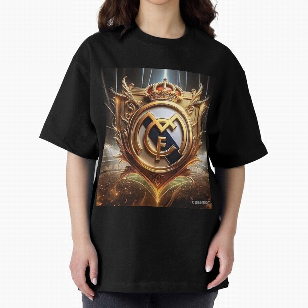 Galaxy of Real Madrid Oversized T-Shirt Show Up for the Glory of Global Football Passion for FIFA World Cup 2026 Group Stage, Built around Neymar, Germany, Game Day Rituals, Football Legends, Country Pride and the Road to the Final; Great for